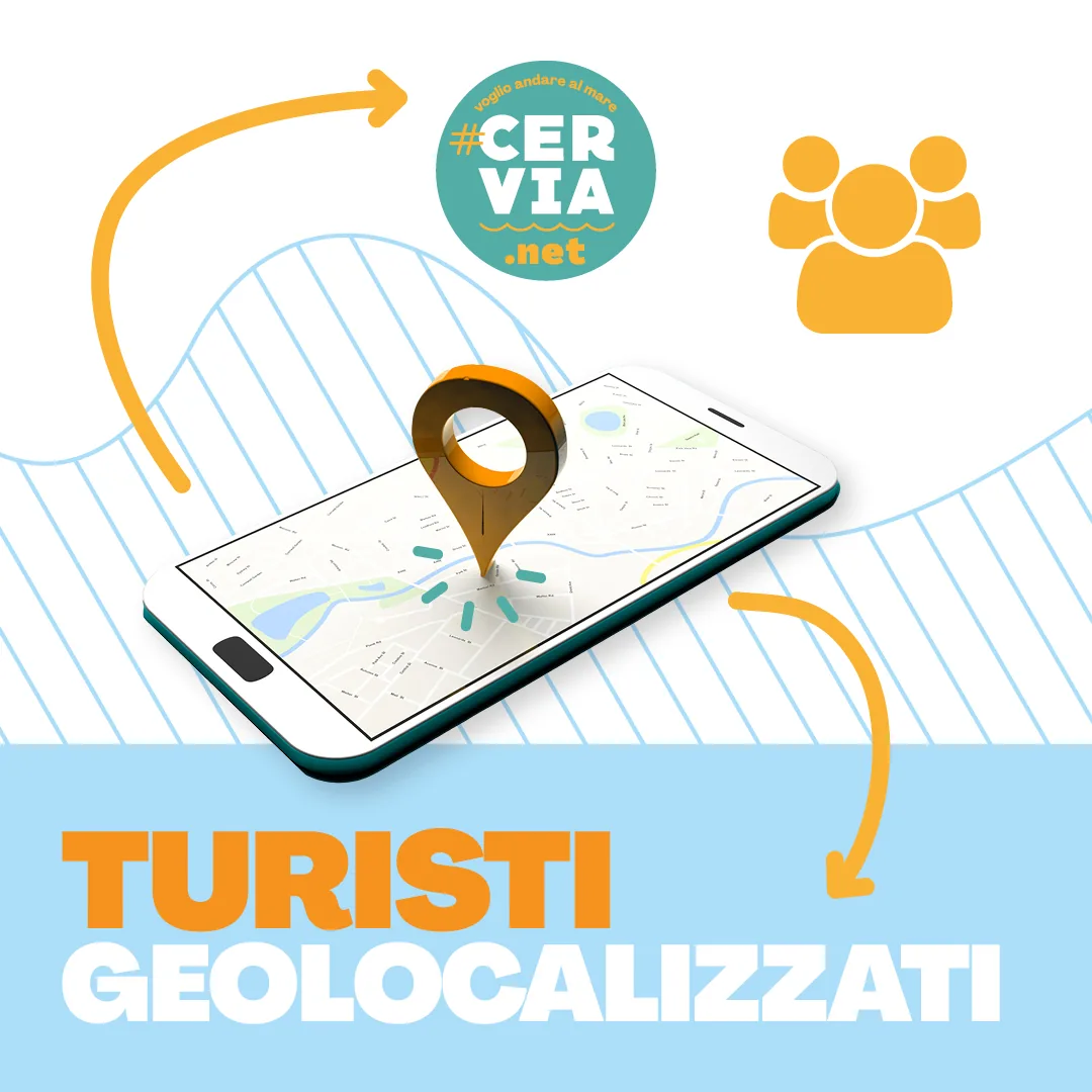 cervia.net — Voglio andare al mare: logo, 1080×1080 PX