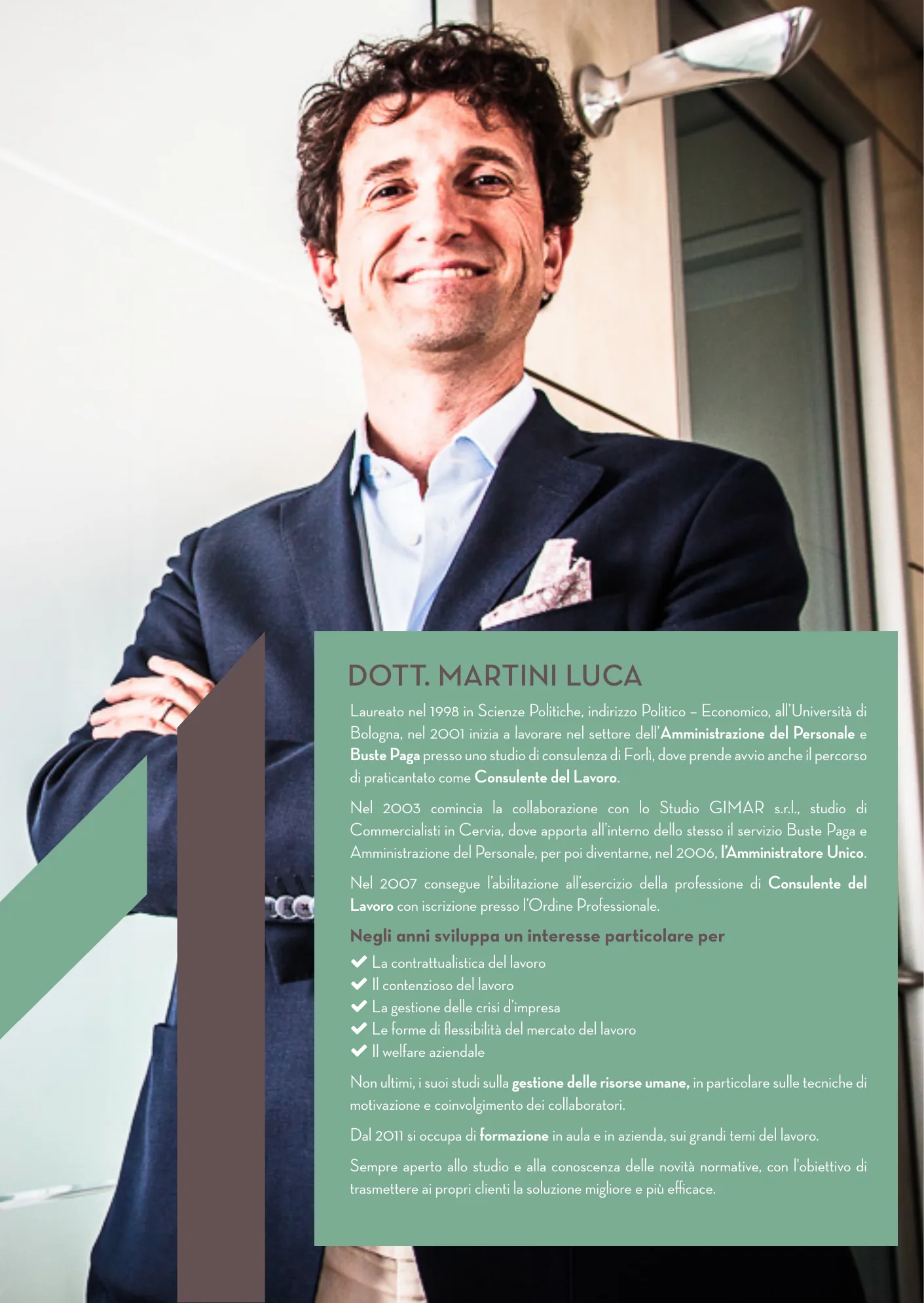 Studio Martini — Consulenza del lavoro — La M come struttura: tavola 6 di 8, A4